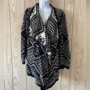 St. John’s Bay Knit Cascade Open Cardigan, Women’s PM